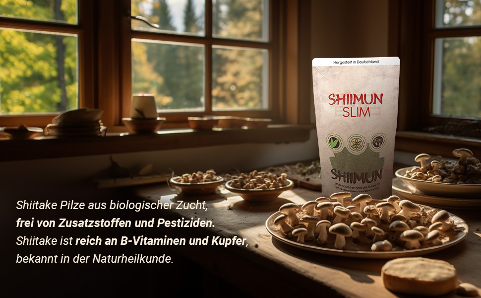 Nahrungsergänzungs für Hunde mit Shiitake - Shiimun Slim 