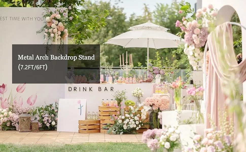 arch backdrop stand