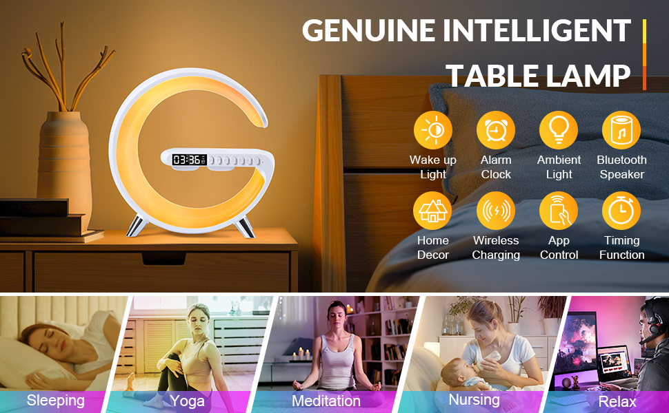 intelligent table lamp