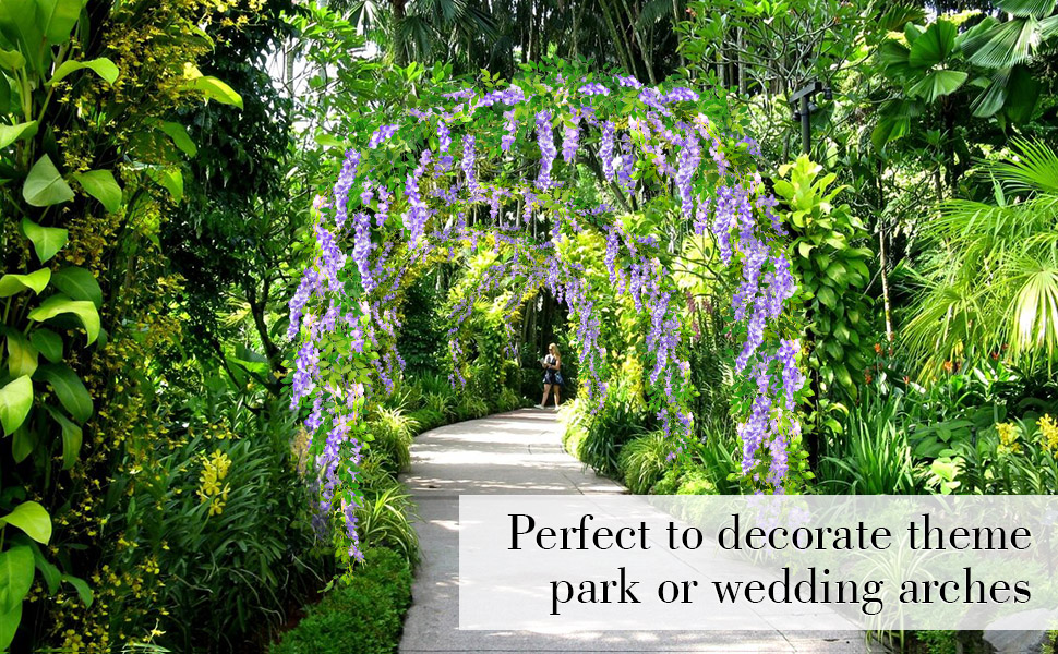 artificial flowers for decoration fake flowers hanging flowers flower garland