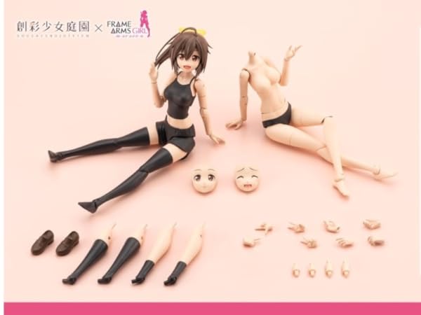 創彩少女庭園 素組品7体 グラマラスなプロポーションを楽しめる！『創彩少女庭園』素体
