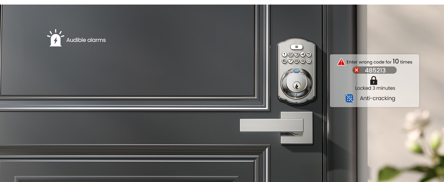 Protection anti-effraction pour le clavier