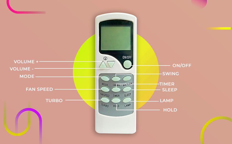 Review V4® Zh/Lt-01 Compatible Air Conditioner Remotes For Original 11 Spn-Bnb85