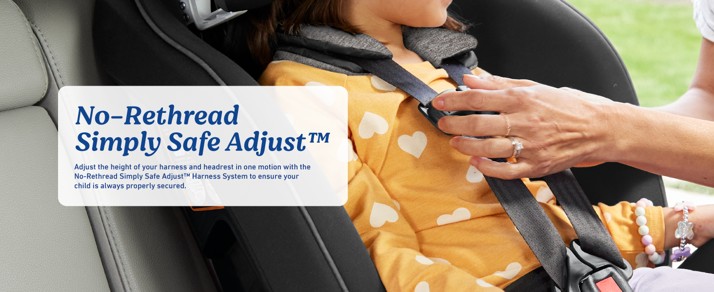 Graco SlimFit 3-in-1 Car Seat infant toddler slim design No-Rethread Simply Safe Adjust secure safe