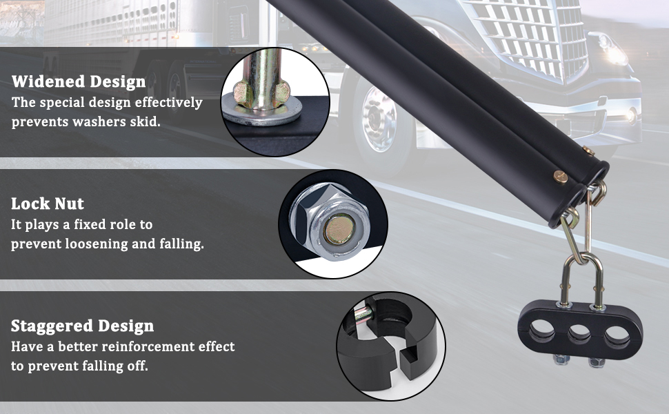 Cheemuii 20" Double Tender Spring Kit Heavy Duty ABS Air