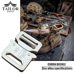 Amazon.co.jp: [TAILOR JAPAN] 金属バックル ベルト用 コブラ