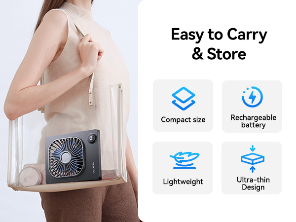 portable desk fan portable desk fan Small size easy to use easy to carry easy to store