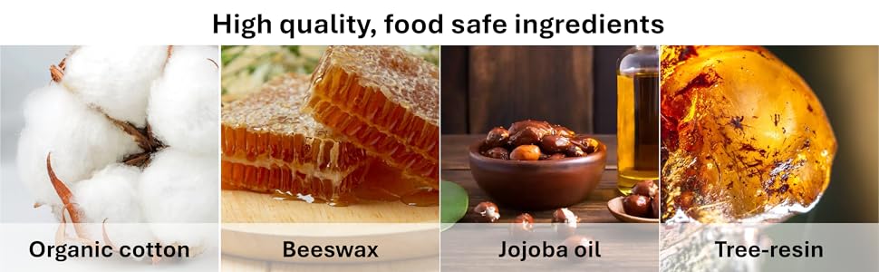 beeswax food wraps, beeswax wraps, food wrap, reusable wrap, non-toxic, silicon-free, plastic-free