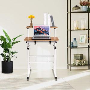 mobile stand up desk