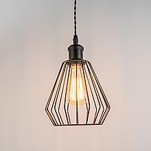 Venus 交換用 ランプシェード ライトパーツ 鉄 北欧 照明ガード 鳥かご 鍛鉄 産業風 笠 バー カフェ ペンダントライト用 シェードのみ 電気の笠 ポストモダン ヴィンテージ錬鉄 DIY