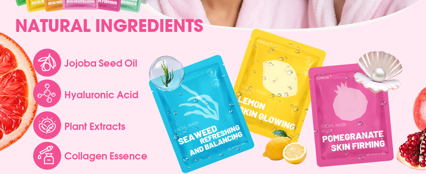 face masks skincare