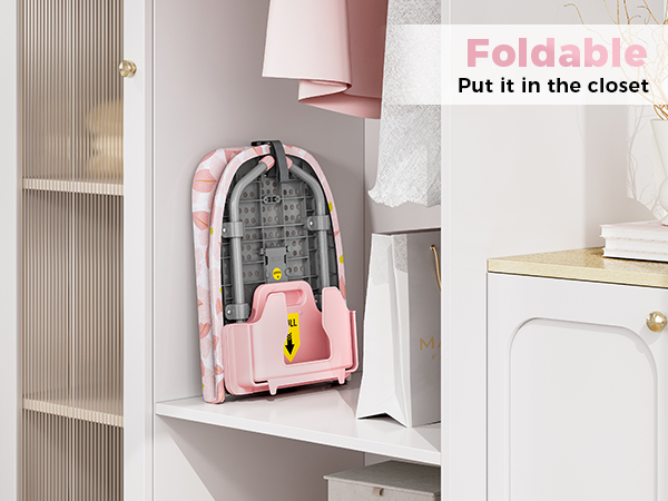 Amazon.com: APEXCHASER Small Ironing Board with Iron Holder