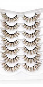 brown lashes