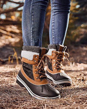Amazon.com | Aleader Winter Boots for Women, Waterproof Duck ...