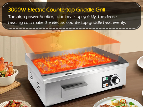 Commercial Electric Griddle