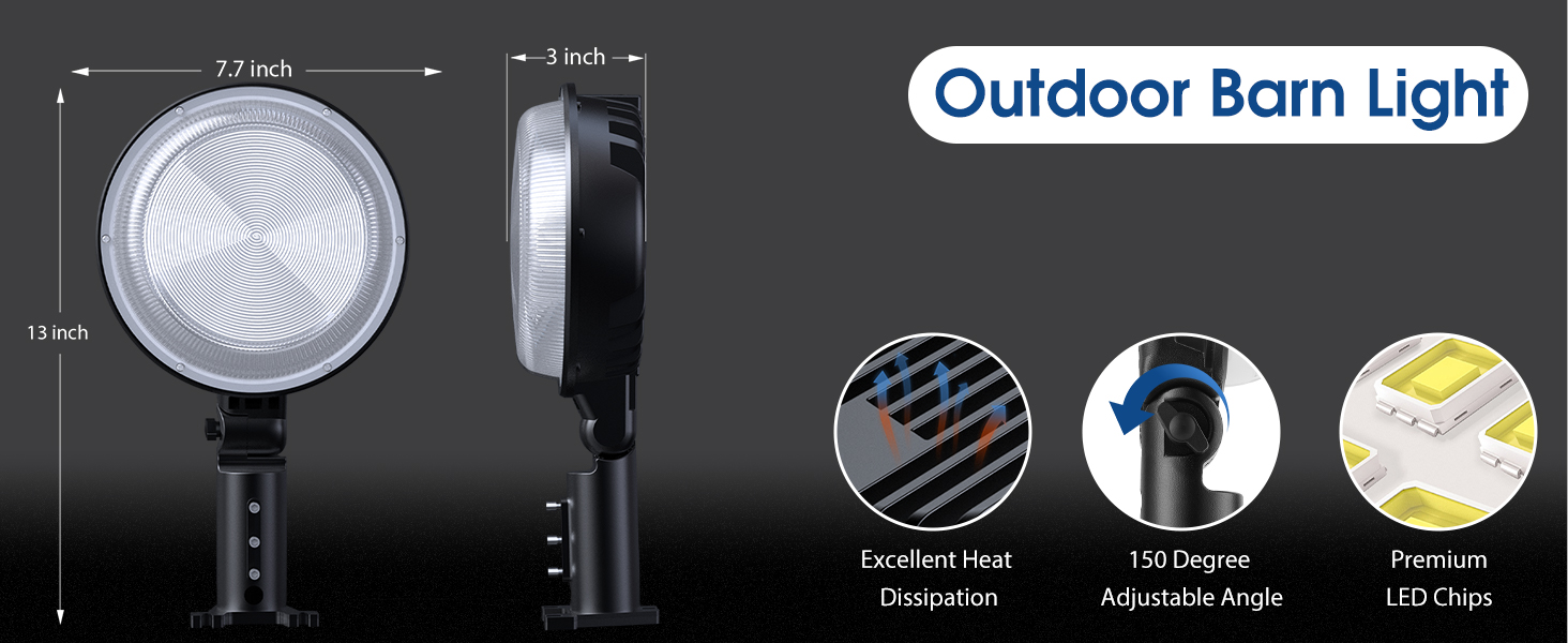  size, Efficient heat dissipation