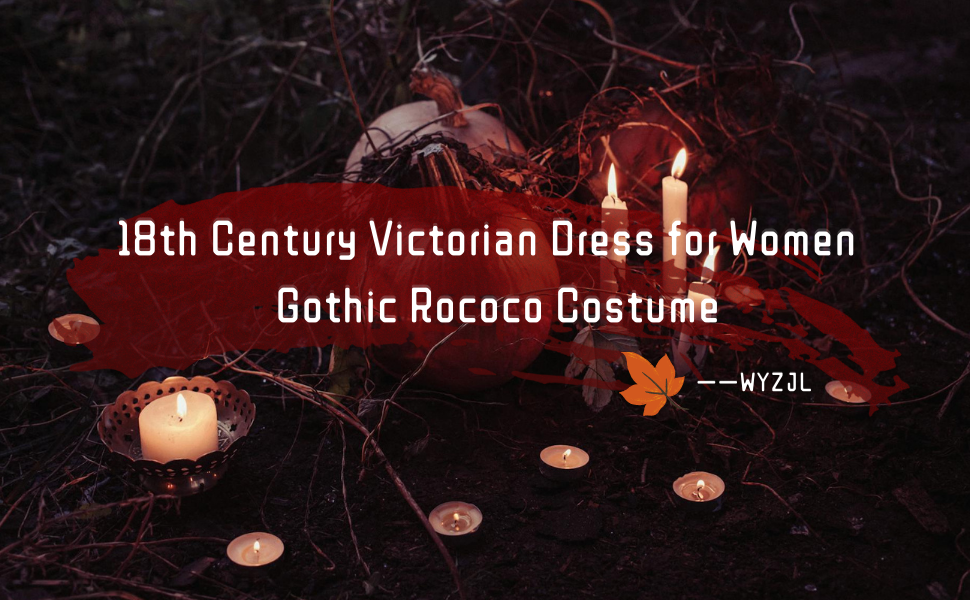 Victorian Dress for Women 18th Century Gothic Rococo Dress