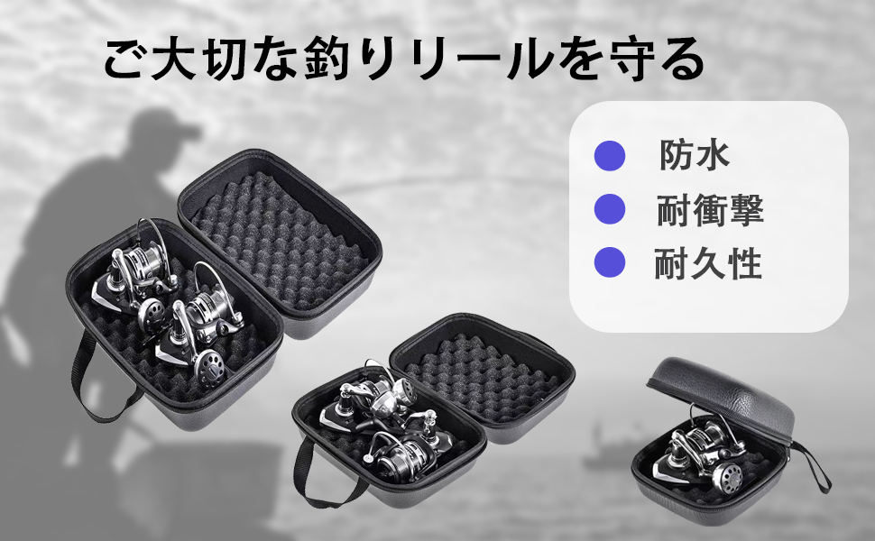 Amazon.co.jp: Mulanimo 釣りリール バッグ リールケース リール