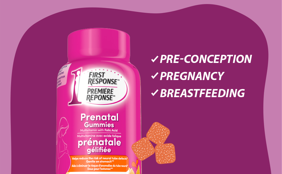 First Response prenatal gummies