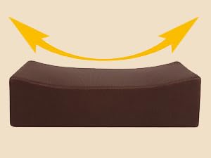 ergonomic design of floor pillow for sitting