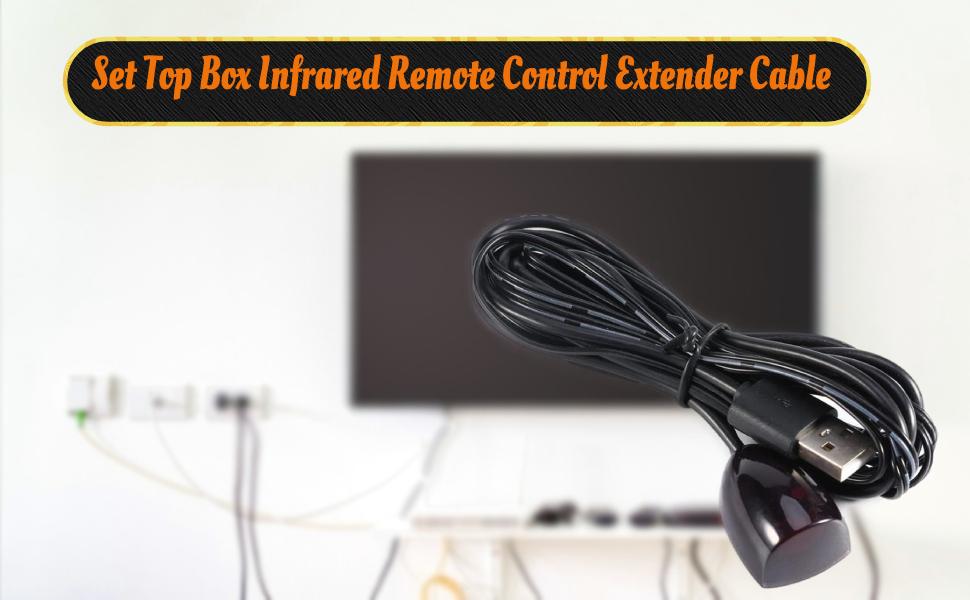 IR Receiver USB, Broadband 2060KHZ Set Top Box Infrared Remote Control