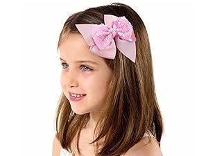 Glitter Bling Sequins Hair Bows Alligator Clips