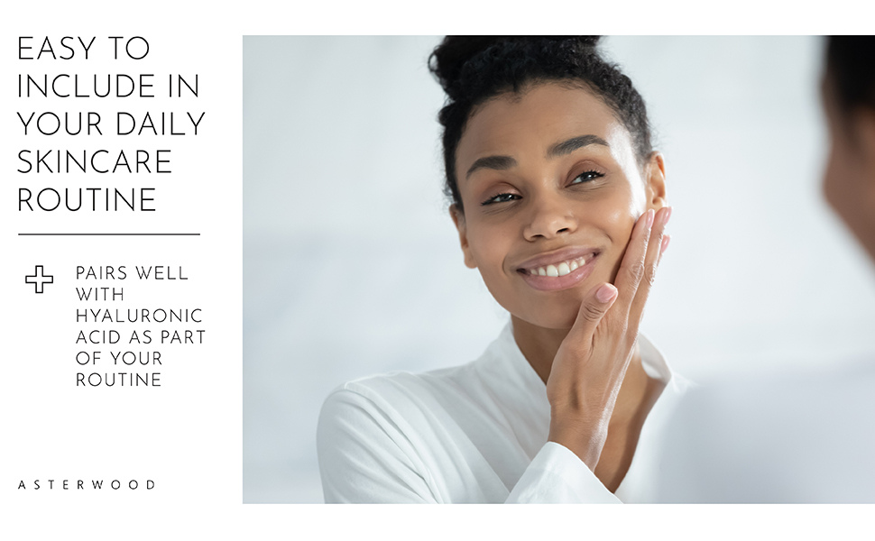 Easy to include in your daily skincare routine pairs well with hyaluronic acid