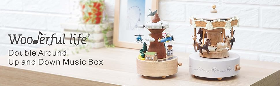 wooderful life オルゴール Wooderful life 木製オルゴール - メルカリ