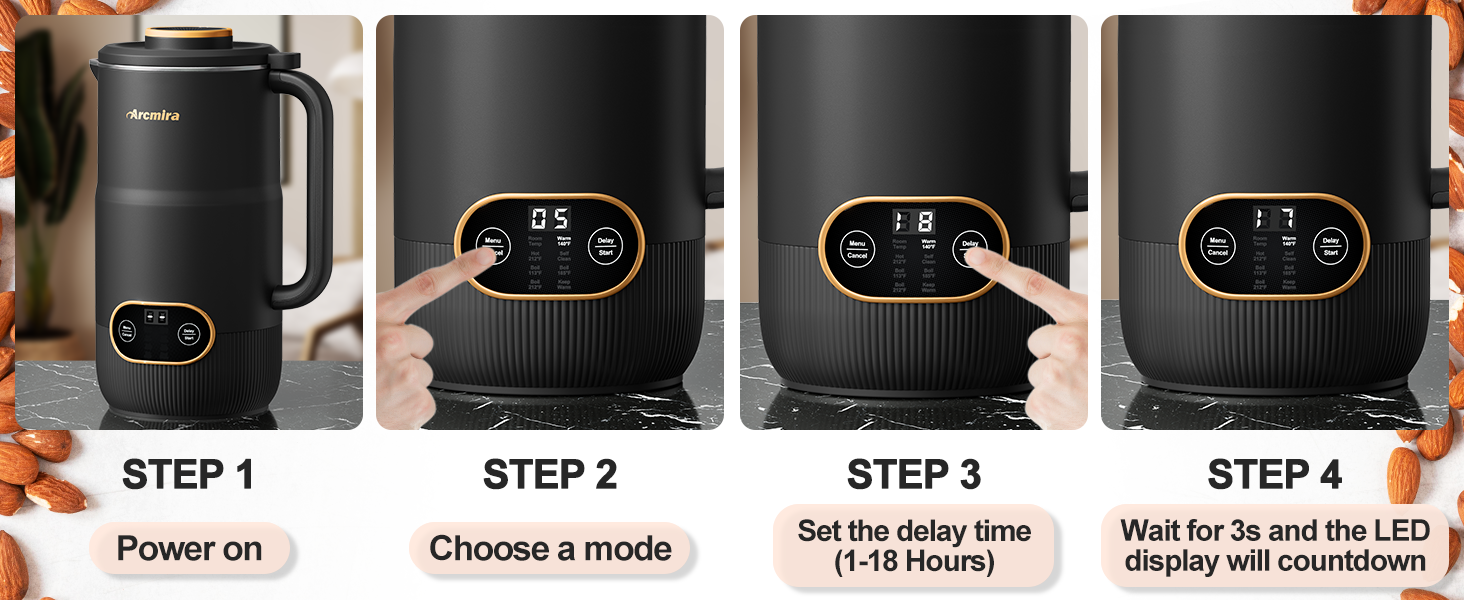 Automatic Nut Milk Maker