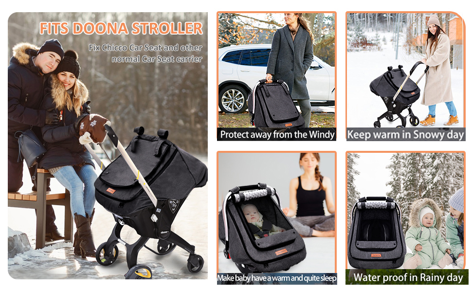 baby car seat cove