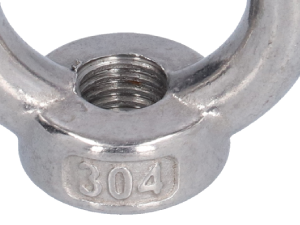 10個 アイナット M10 リフティングアイナット リングナット ロープフィッティング用 ナットリング m10 ステンレス フックアイナット