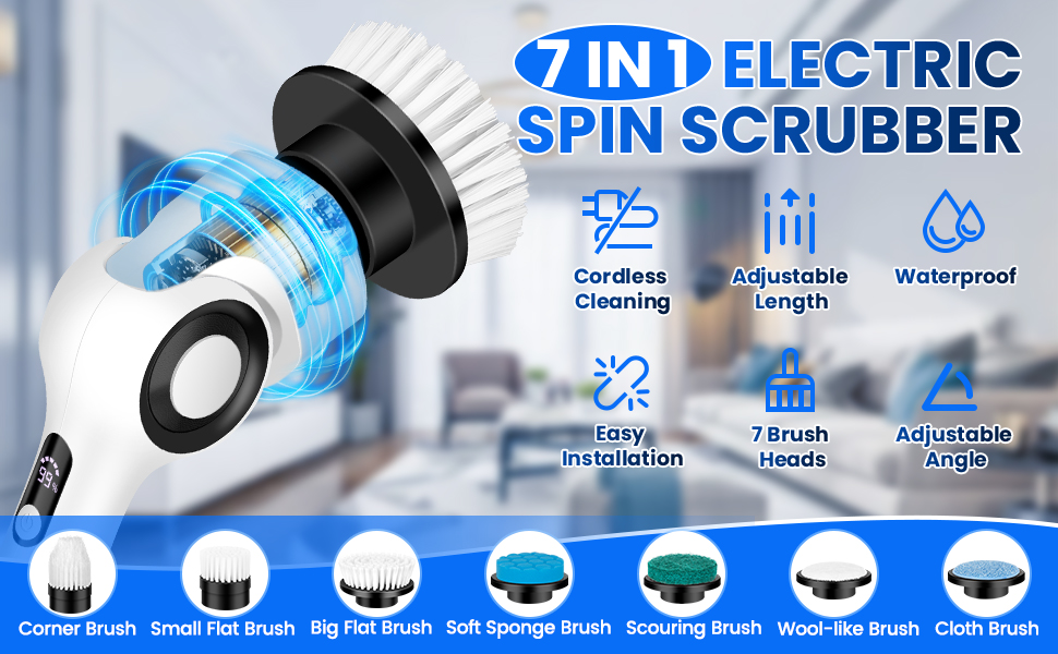 Electric Spin Scrubber