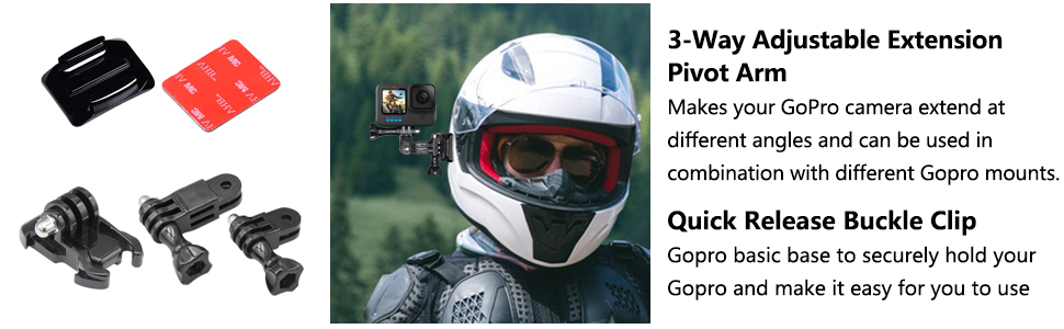 gopro helmet mount