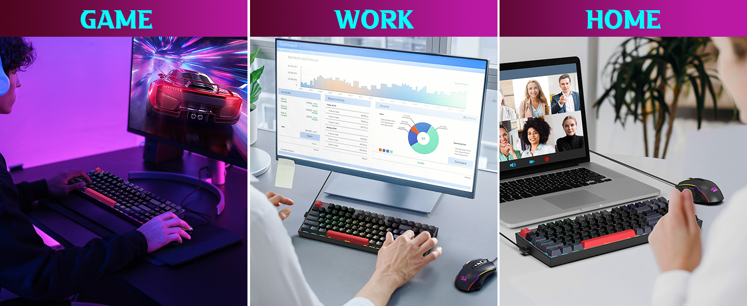 for gaming for working