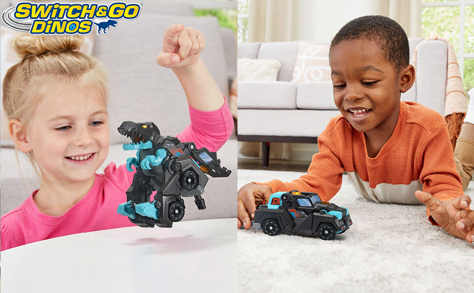 VTech Switch & Go Dinos OneClickMiniTRex 2in1 DinoAuto