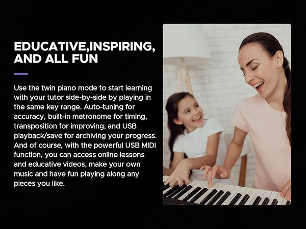 88 key weighted keyboard