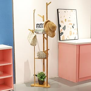 Stand Appendiabiti Portabiti In Bambù Appendiabiti Da Terra Appendiabiti Ingresso Appendiabiti Con 3 Ripiani 18 foto