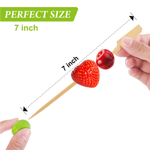 Cocktail Picks Bamboo Skewers For Appetizers