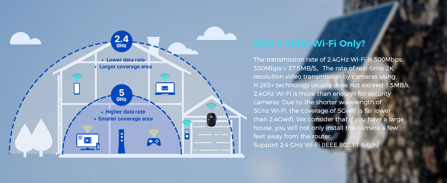 2.4GHz Wi-Fi Only
