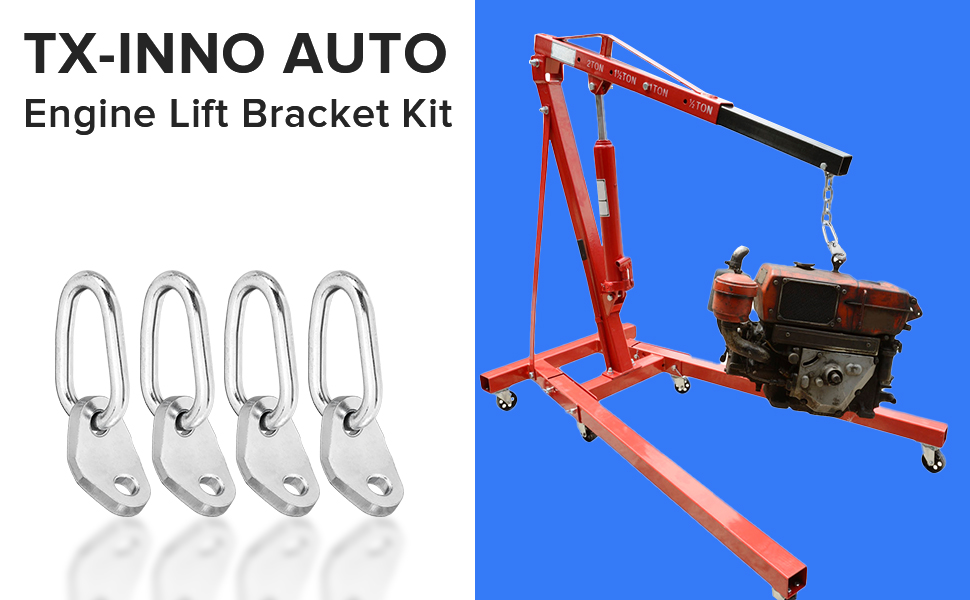TXINNO AUTO 4 Sets 7100 Lifting Bracket Set, 5,500 lb
