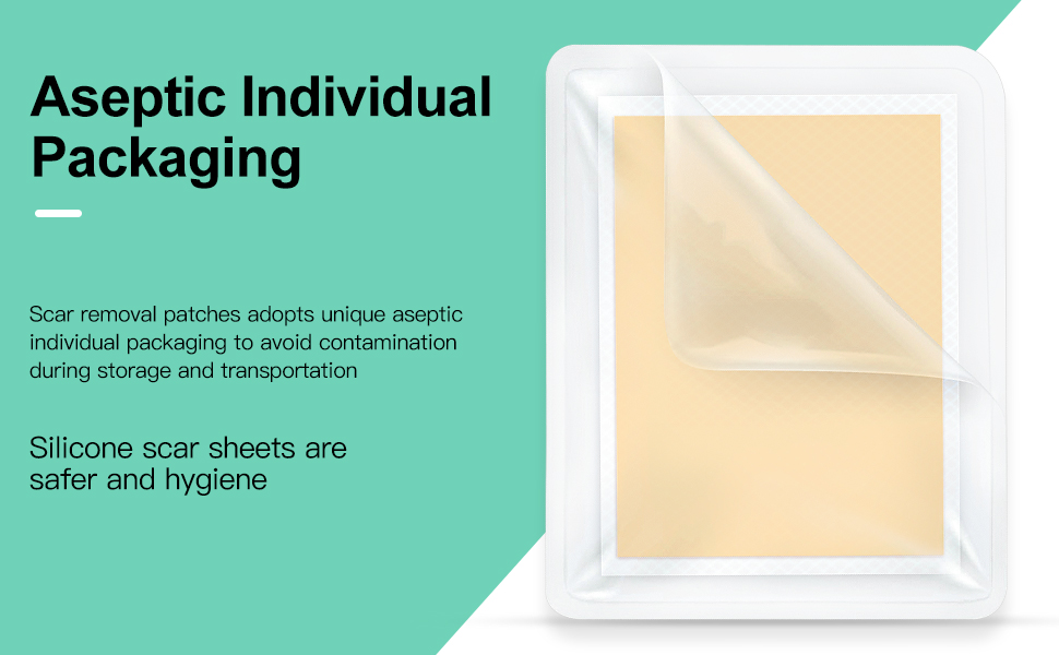silicone scar removal sheets