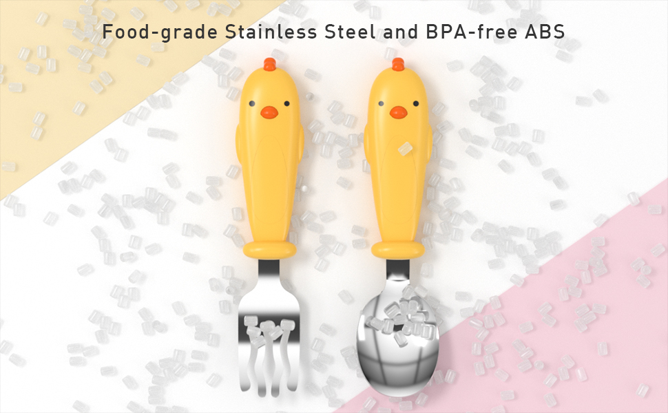 Toddler Utensils spoons and forks set