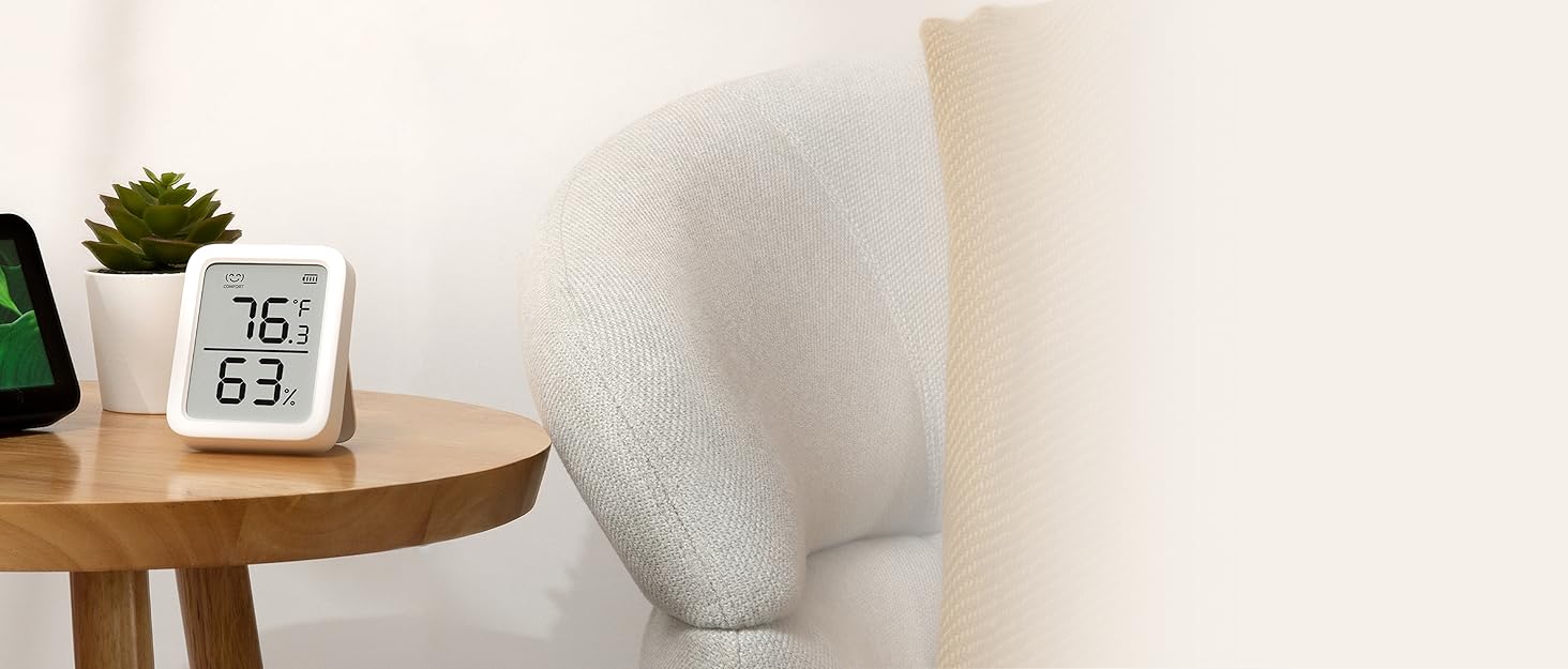 SwitchBot Thermometer Hygrometer, Bluetooth Indoor Humidity