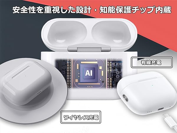 Apple AirPods Pro 充電ケース付き Amazon.co.jp: 2021 AirPods Pro Apple純正MagSafe充電ケース