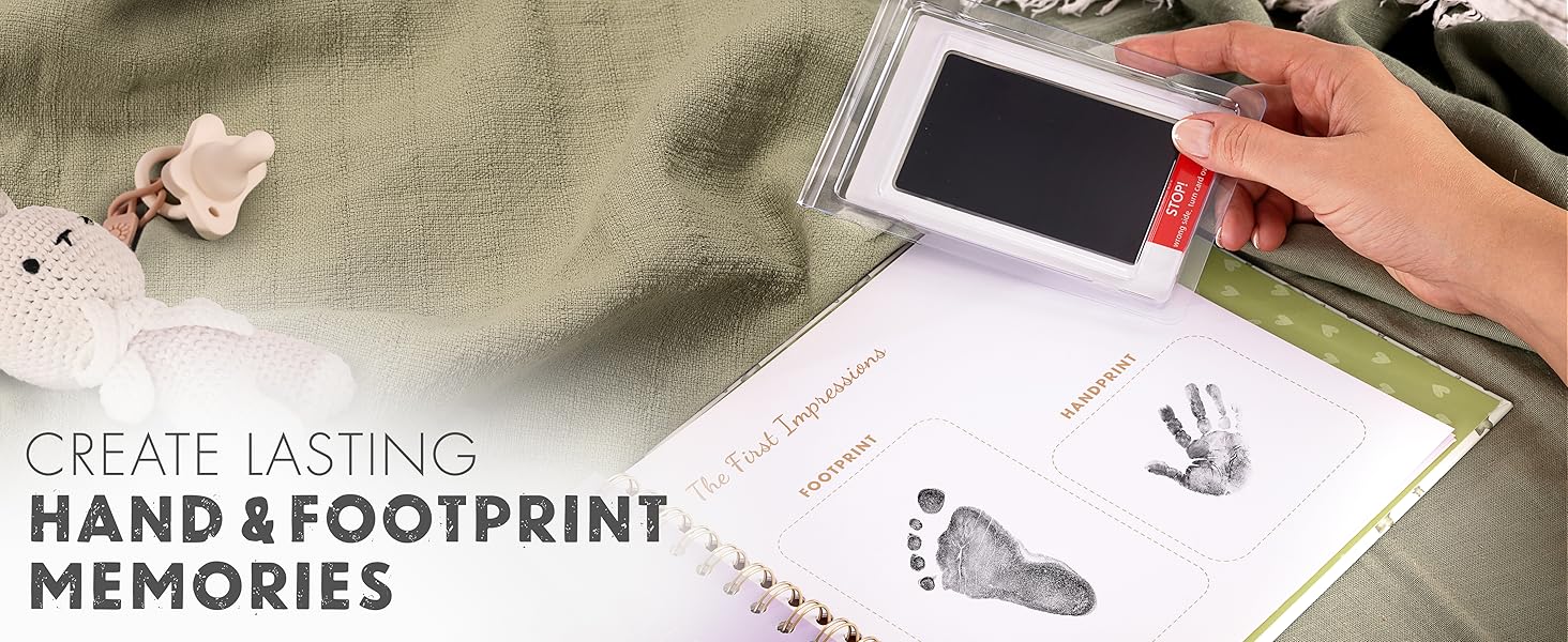 Minimalist-Pregnancy-Journal-Keepsake-Diary-for-Newborn-Baby-Gender-Neutral-Woodland-Theme
