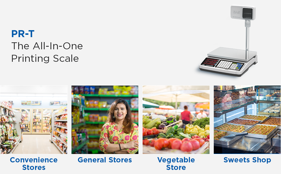 CAS PR T 32kg Digital Weighing Scale with Price Computing Receipt CAS PR T 32kg Digital Weighing Scale with Price Computing Receipt