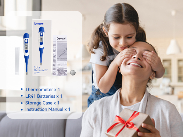 Oral and Underarm Thermometer for Baby and Kids