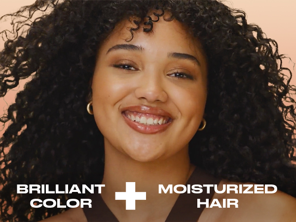 Clairol Textures & Tones Permanent Hair Color, Brilliant Color and Moisturized Hair