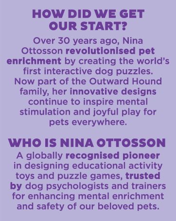 Outward Hound Nina Ottosson Puppy Lickin' Layers... 26 pet enrichment mental stimulation joyful play dog pysychologists treat dispensor dispenser