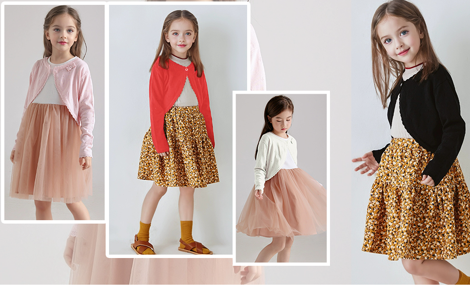 Girls' Knit Long Sleeve